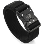 High Quality Men Belt Outdoor Work Training Belt Woven Belt Canvas Multi Function Belt Denim Belt
