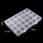 Plastic Storage Box - 28-Grid Jewelry Box Bead String Fishing Tackle And Button Organizer Box