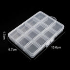 Plastic Storage Box - 28-Grid Jewelry Box Bead String Fishing Tackle And Button Organizer Box