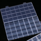 Plastic Storage Box - 28-Grid Jewelry Box Bead String Fishing Tackle And Button Organizer Box