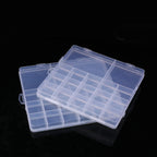 Plastic Storage Box - 28-Grid Jewelry Box Bead String Fishing Tackle And Button Organizer Box