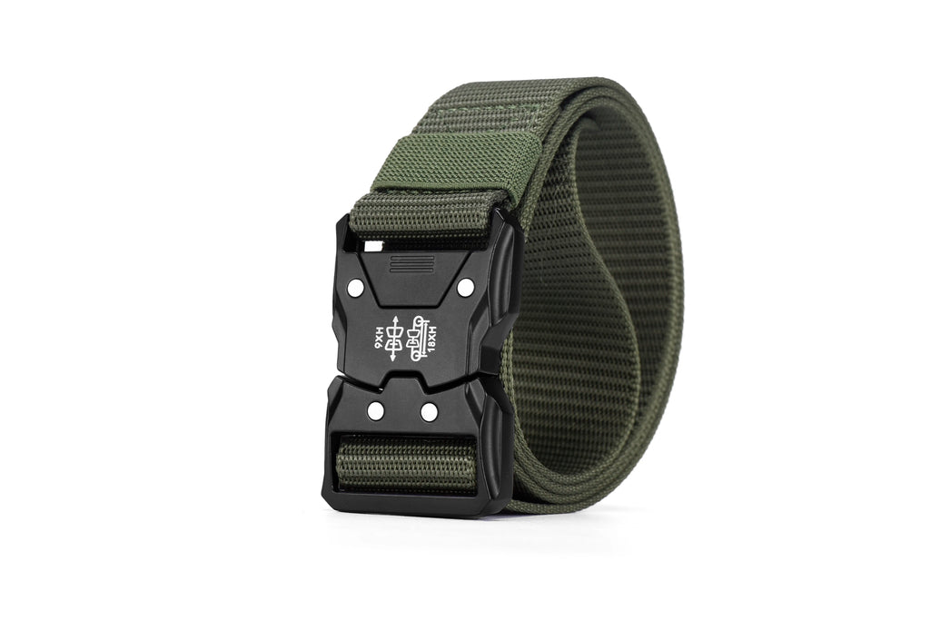 Men's Tactical Belt Canvas Woven Breathable Belt Durable Outdoor Belt Ideal Gift Choice