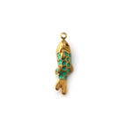 1pc Stainless Steel Connectors Ocean Fish Animal Pearlized Multicolor Enamel Pendant For Women DIY Necklace Jewelry Findings