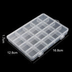 Plastic Storage Box - 28-Grid Jewelry Box Bead String Fishing Tackle And Button Organizer Box