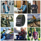 Men's Tactical Belt Canvas Woven Breathable Belt Durable Outdoor Belt Ideal Gift Choice