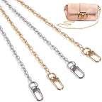 20/40/80/120cm Metal Aluminum Bag Chains Women Detachable Shoulder Strap Chain for Pets Chain Bag Replace Parts Accessories