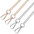 20/40/80/120cm Metal Aluminum Bag Chains Women Detachable Shoulder Strap Chain for Pets Chain Bag Replace Parts Accessories
