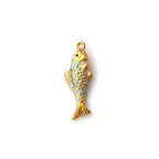 1pc Stainless Steel Connectors Ocean Fish Animal Pearlized Multicolor Enamel Pendant For Women DIY Necklace Jewelry Findings