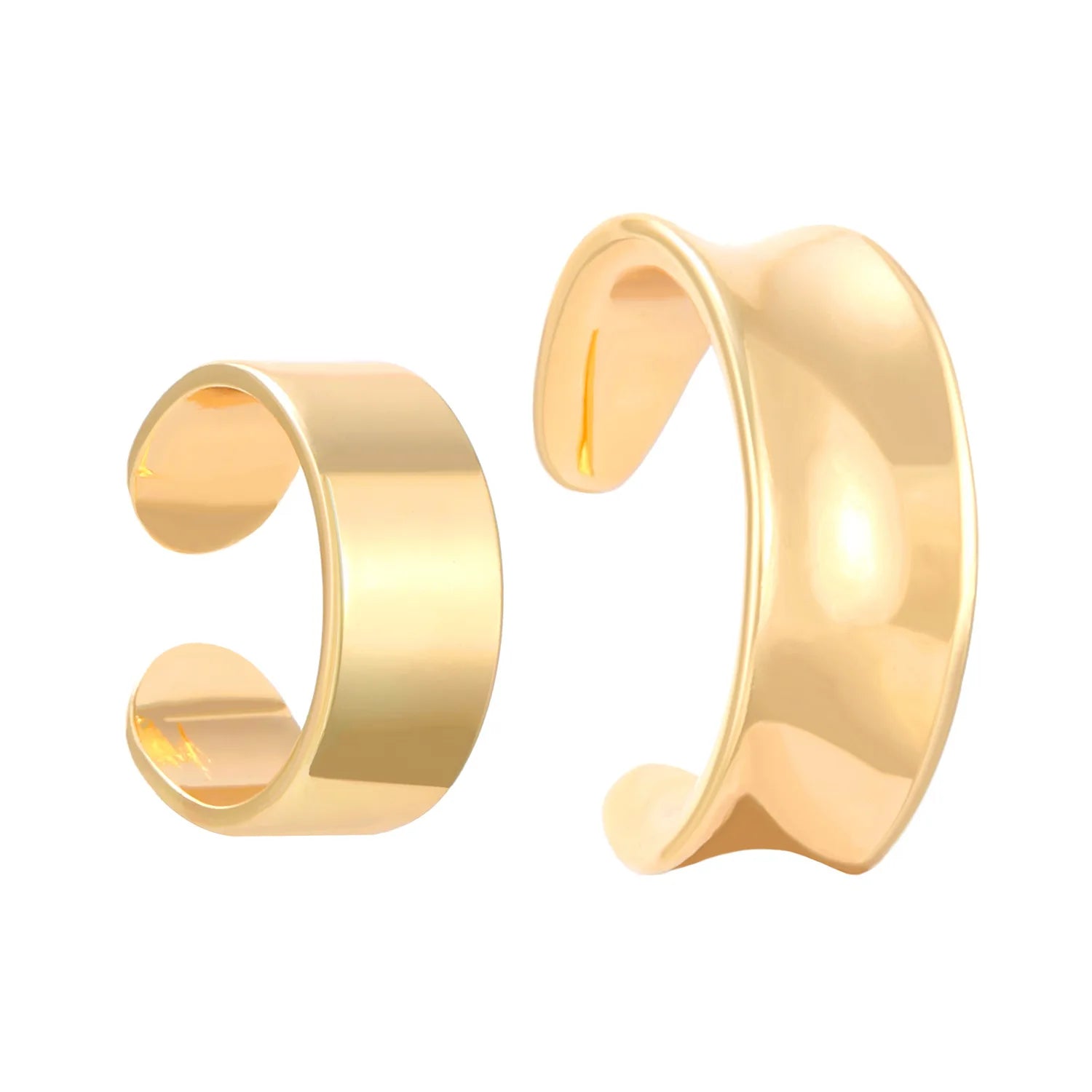 Korean Fashion Zircon Ear Clip Earrings For Women Jewelry Ear Cuffs Without Hole Vintage Fake Piercing Luxury Crystal Earrings